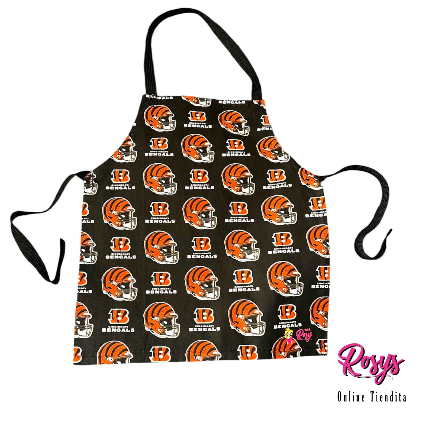 Bengals Football Kids Apron | Kids Aprons | Made By Rosy!