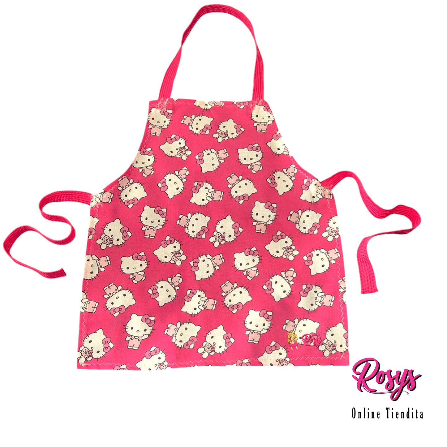 Hello Kitty Pink Kids Apron | Kids Aprons | Made By Rosy!