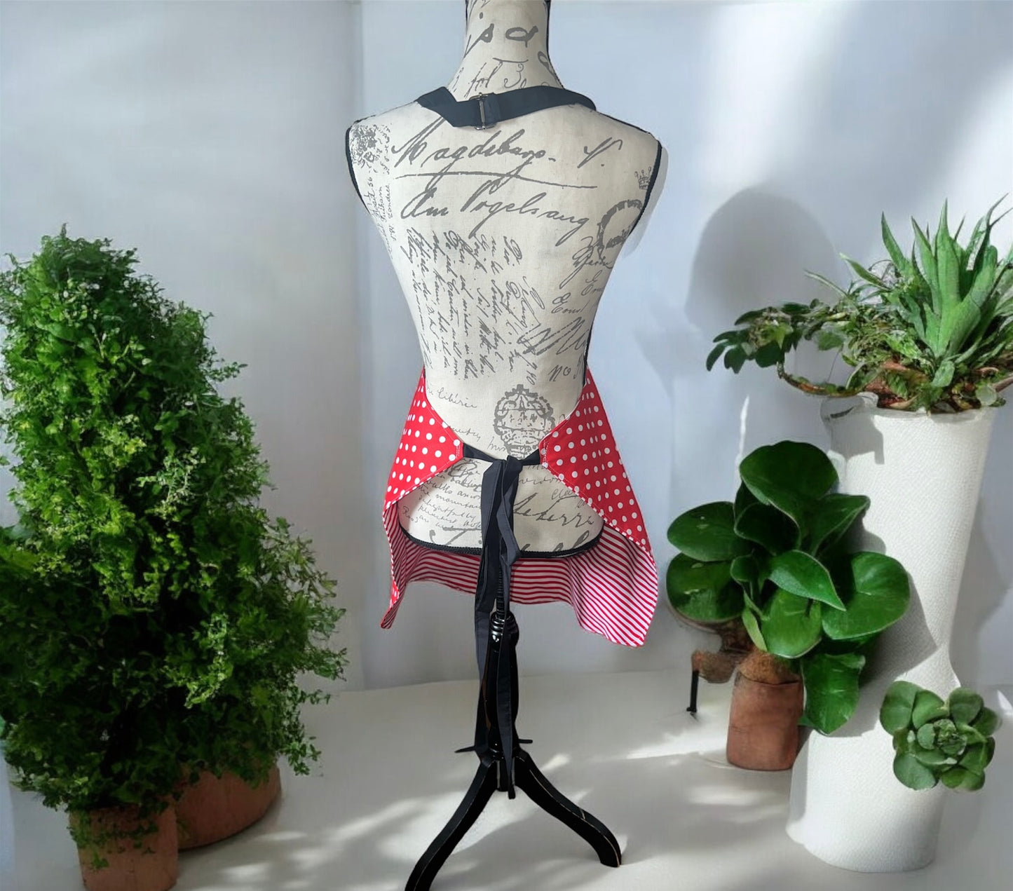 Polka Dot Mouse Apron | Made By Rosy!