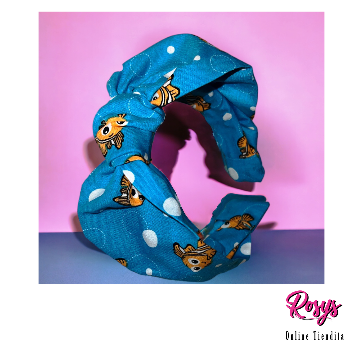 Nemo Knotted Headband | Made By Rosy!