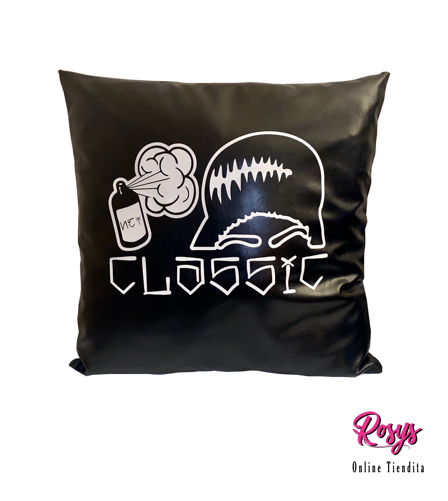 Classic Hair Spray Throw Pillow | Home Accent Pillow