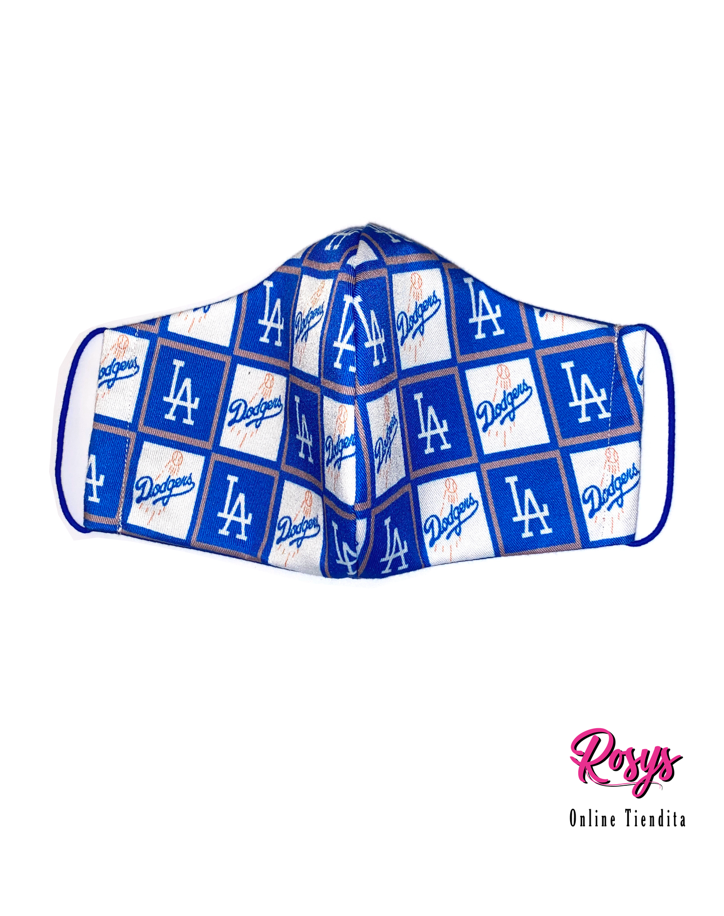 L.A. Dodgers Face Cover | Medium Elastic Ear Band Face Cover