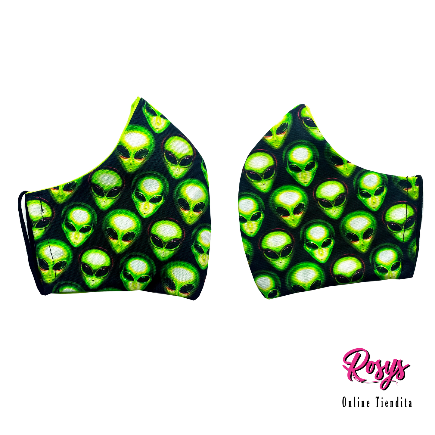 Area 51 Face Cover | Medium Elastic Ear Band Face Cover