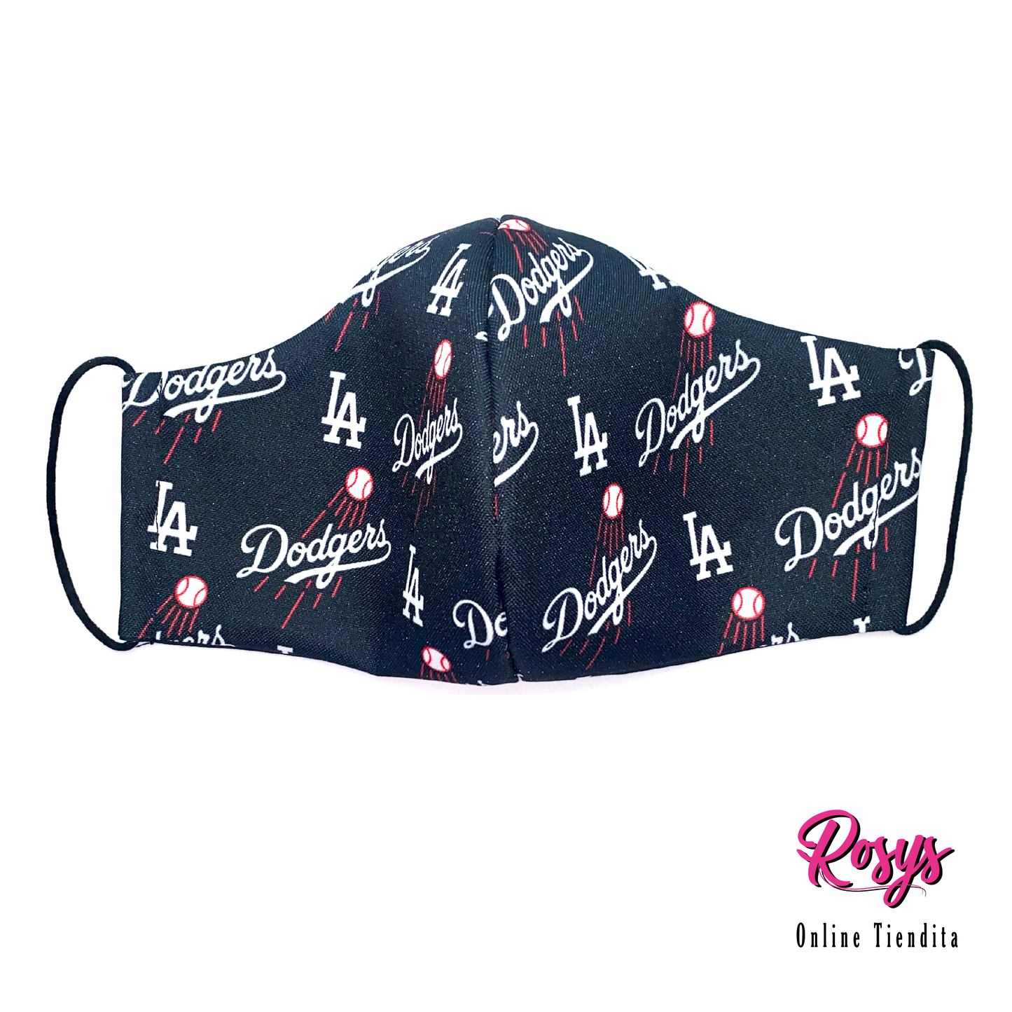 L.A. Dodgers Face Cover | Medium Elastic Ear Band Face Cover