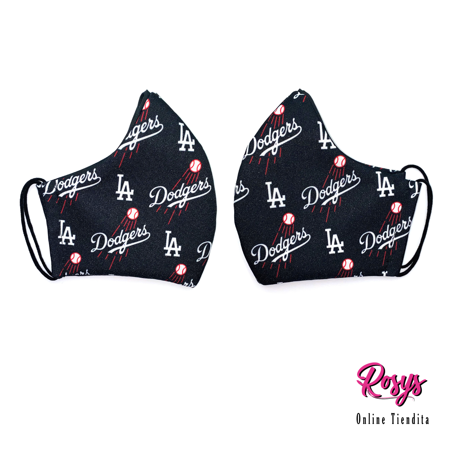 L.A. Dodgers Face Cover | Medium Elastic Ear Band Face Cover