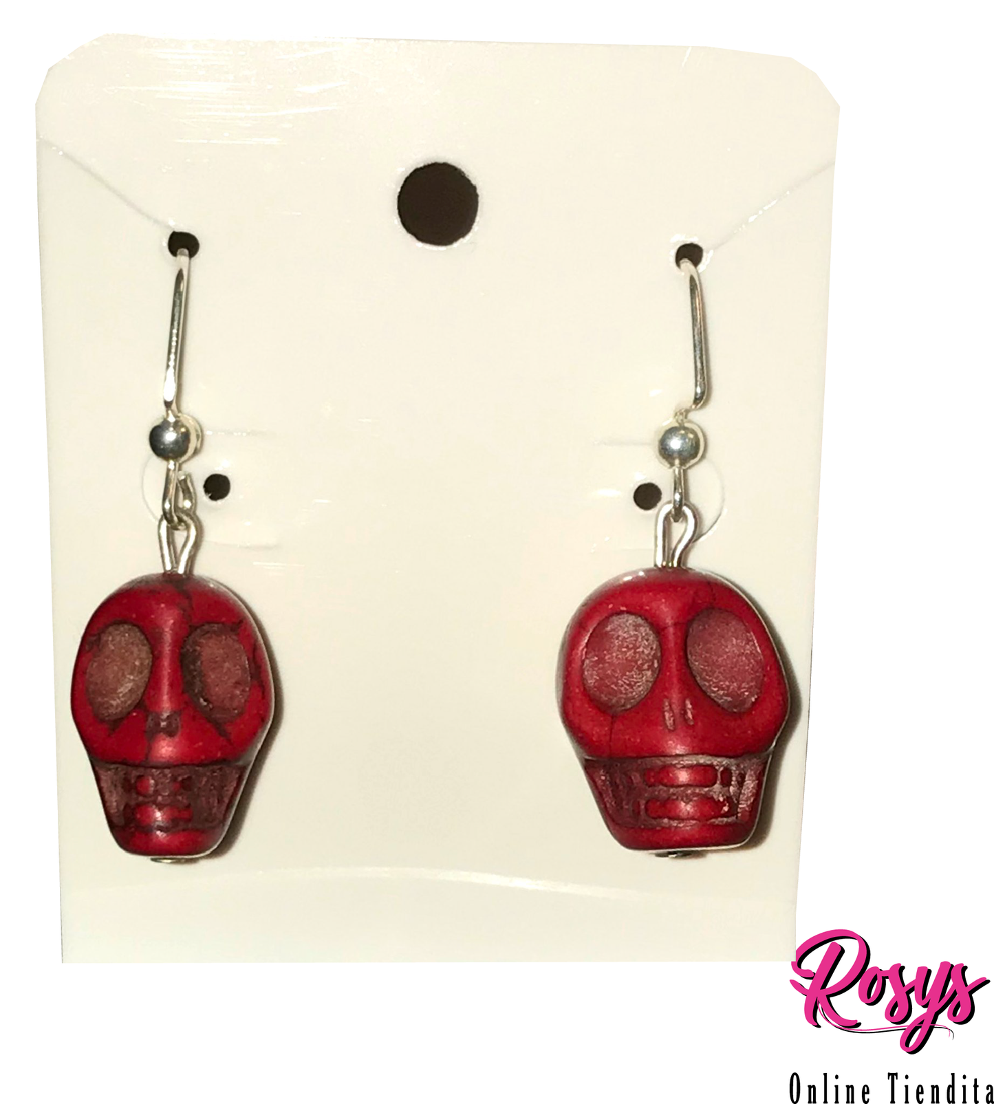 Mini Calacas Earrings | Mini Skulls Earrings
