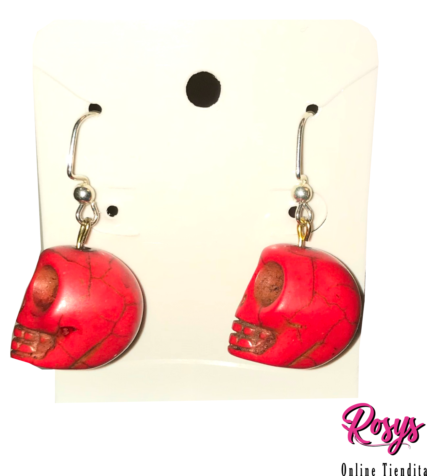 Mini Calacas Earrings | Mini Skulls Earrings
