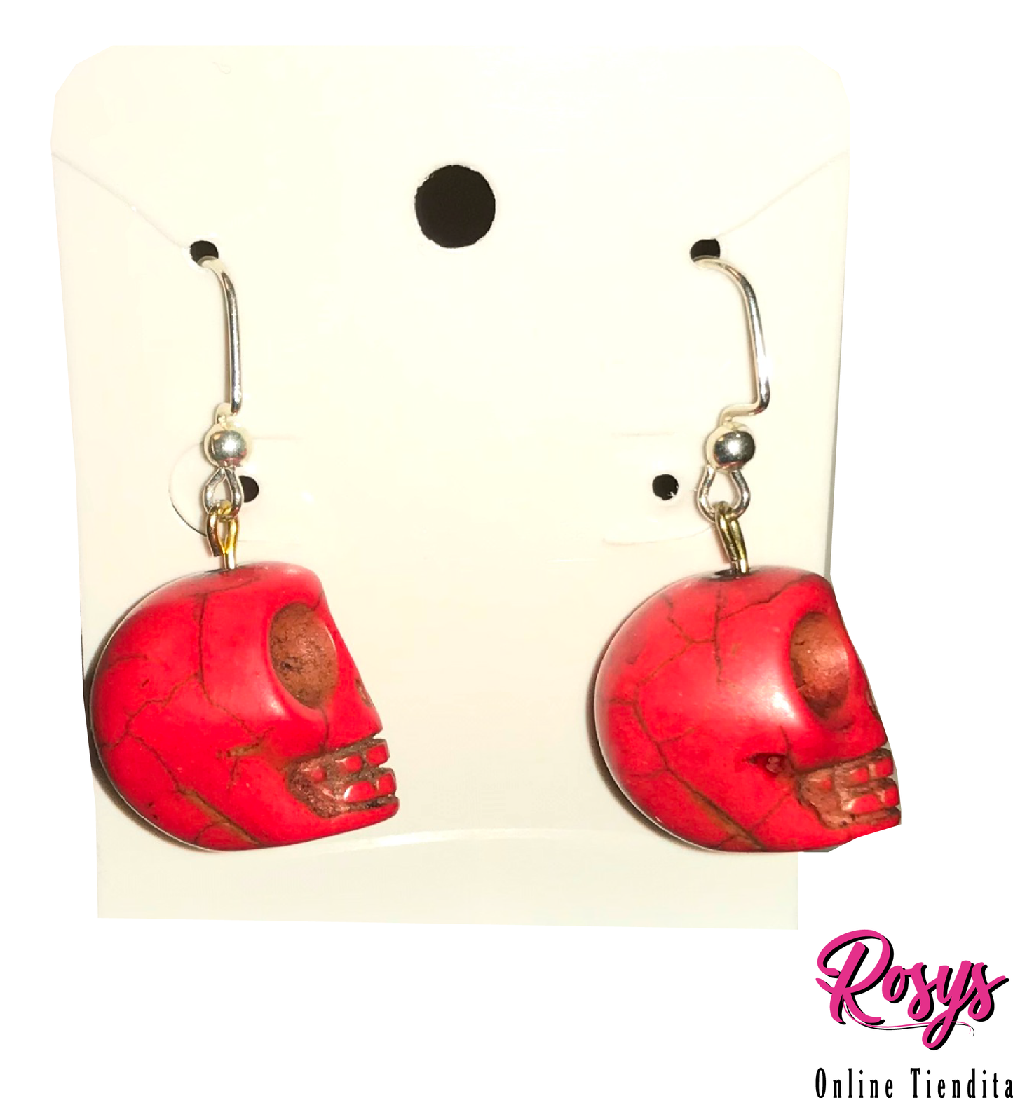 Mini Calacas Earrings | Mini Skulls Earrings
