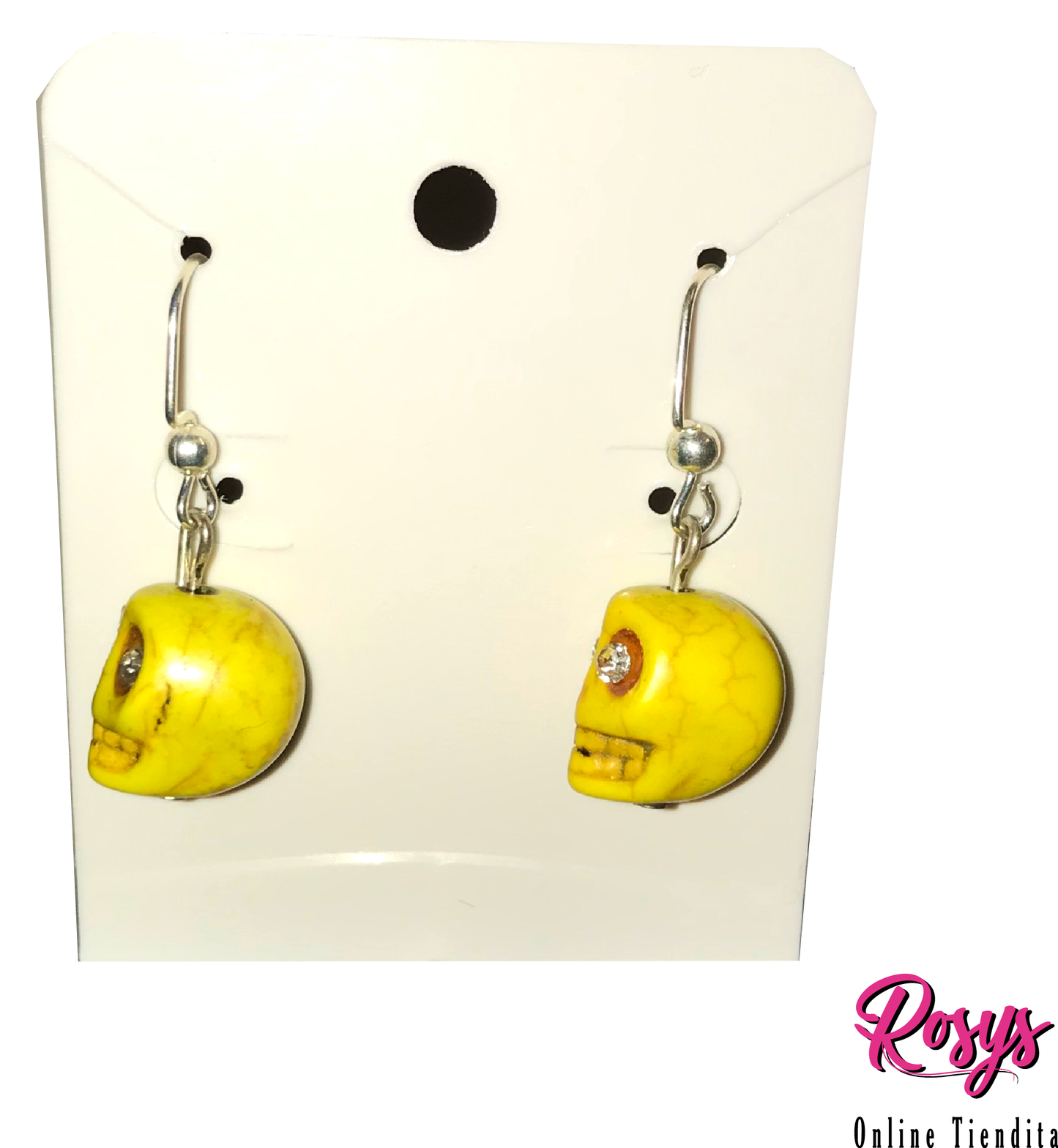 Mini Calacas Earrings | Mini Skulls Earrings