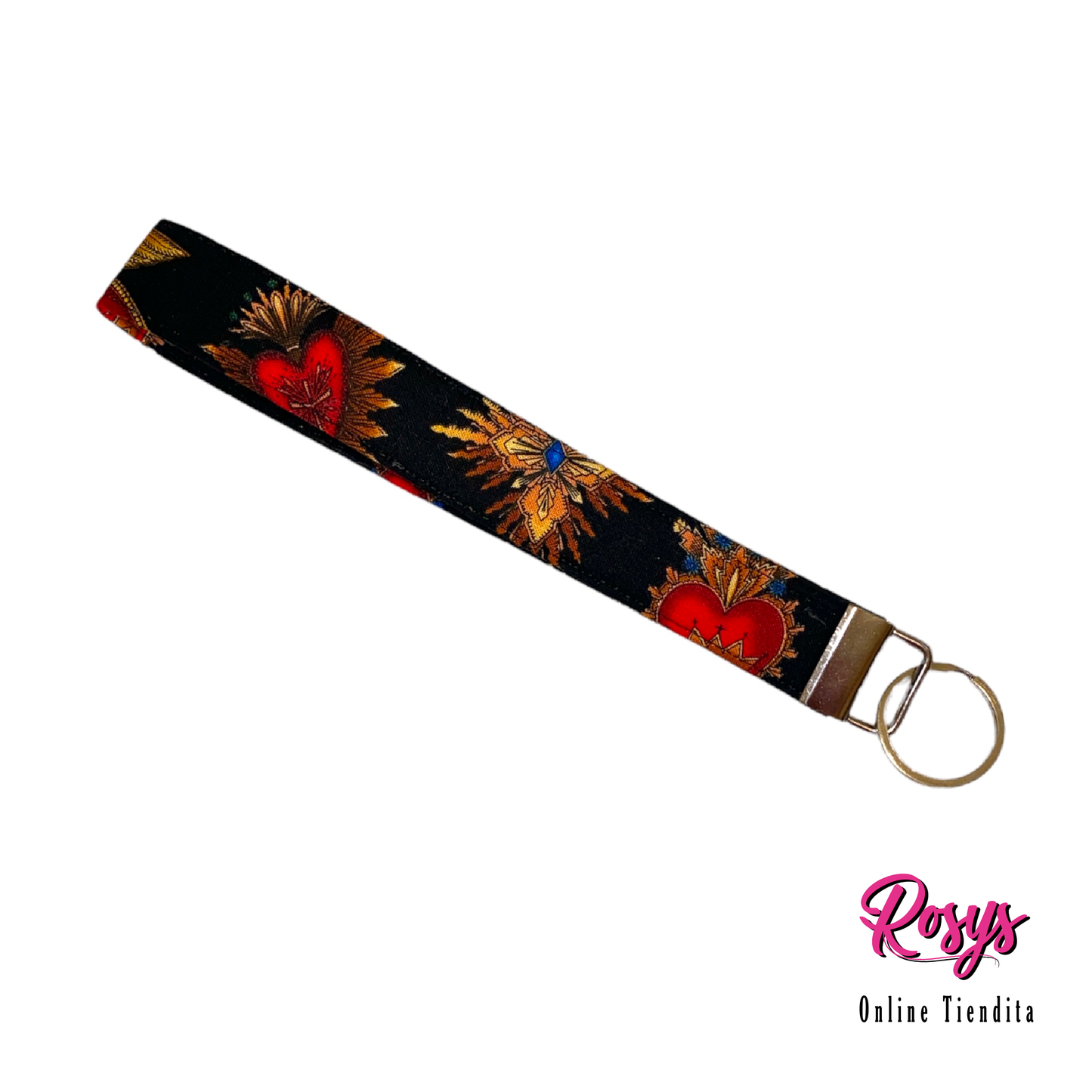 Sagrado Corazon Key Fob | Sacred Heart Key Fob Keychain