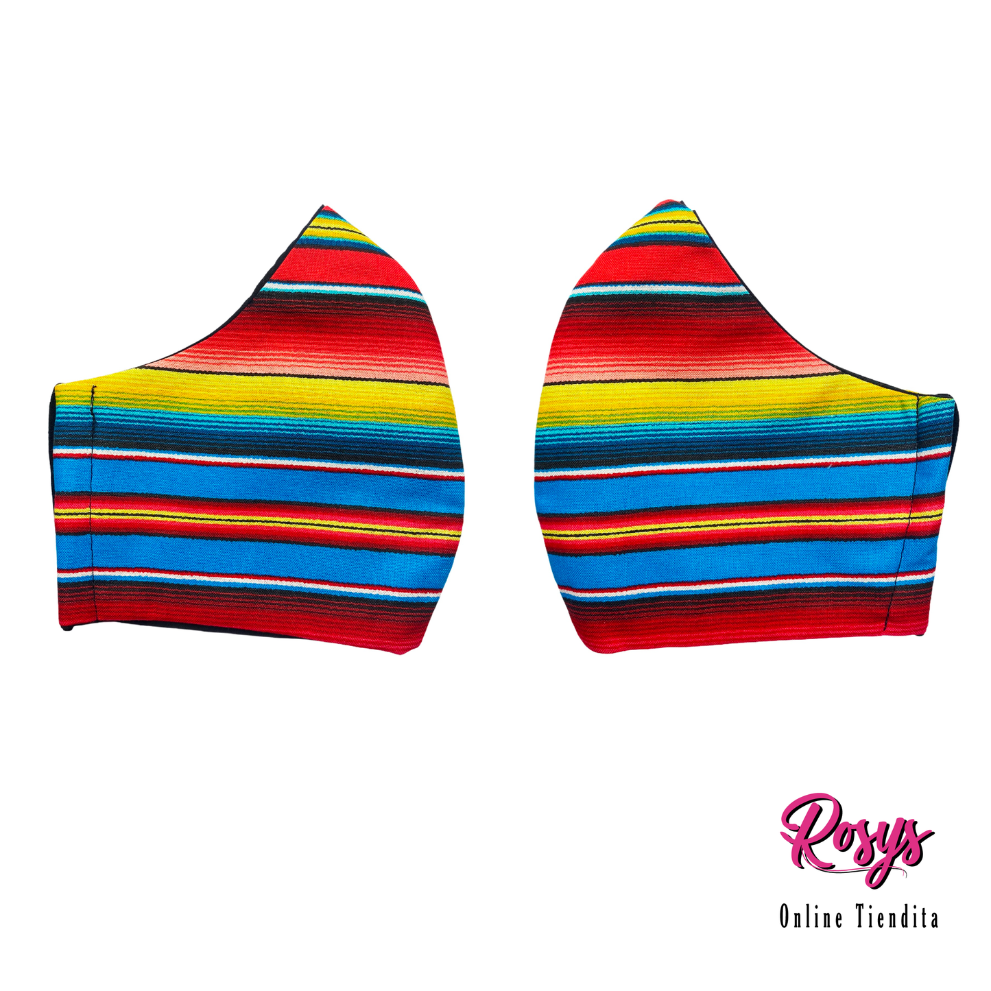 Zarape Style Face Cover | Medium Elastic Ear Band Face