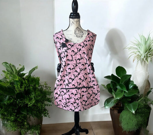 Frida Pink Apron | Made By Rosy!