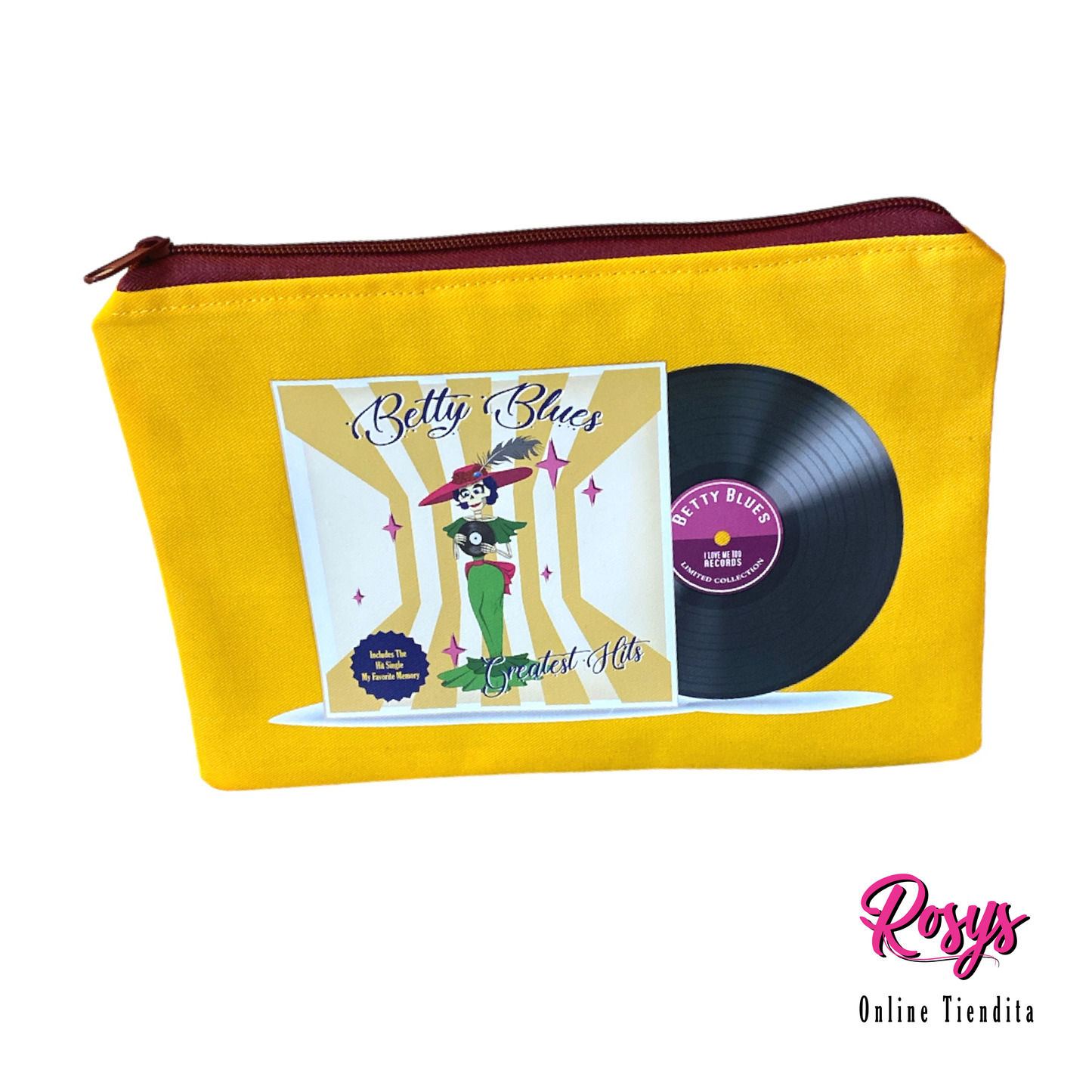 Betty Blues Greatest Hits Cosmetic Bag | Cosmetic Bags