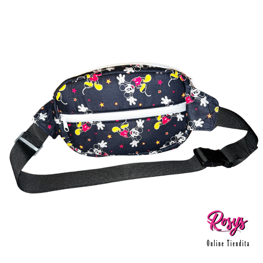 Happy Mouse Fanny Pack | Handmade Belt Bag | Made By Rosy!
