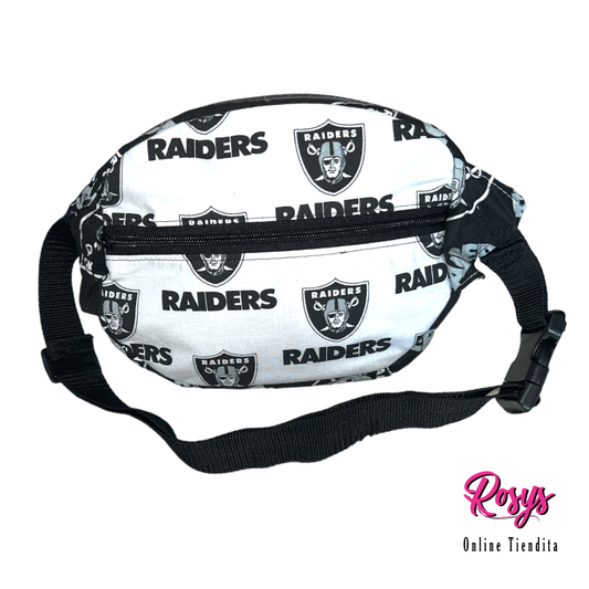 Raiders Football Fanny Pack | Handmade Belt Bag | Made By Rosy!