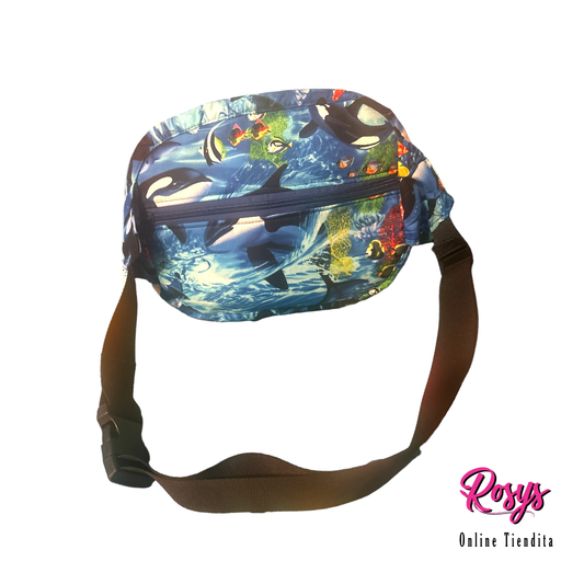 Whales At Sea Belt Bag | Made By Rosy!