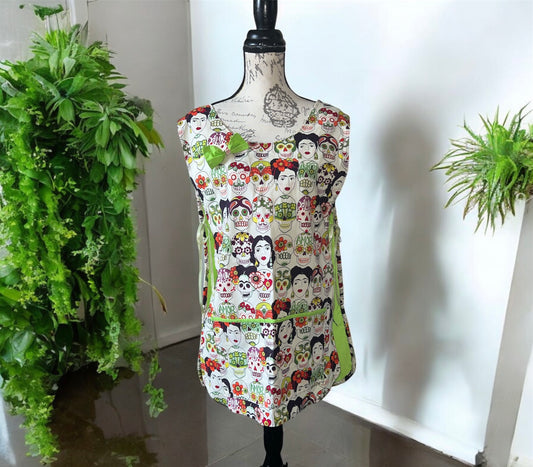 Frida Double Sided Apron | Made By Rosy!