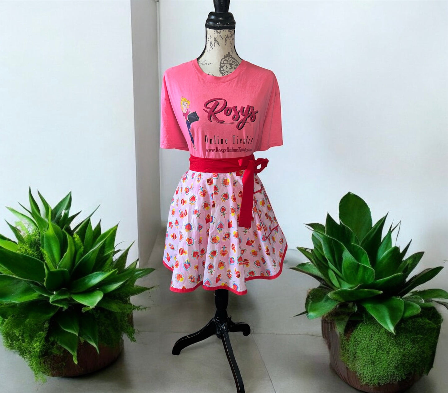 Sacred Heart Apron | Made By Rosy!