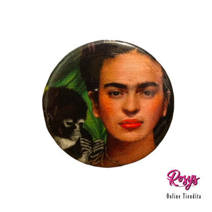 Living Like Frida Pin Back Button | Buttons