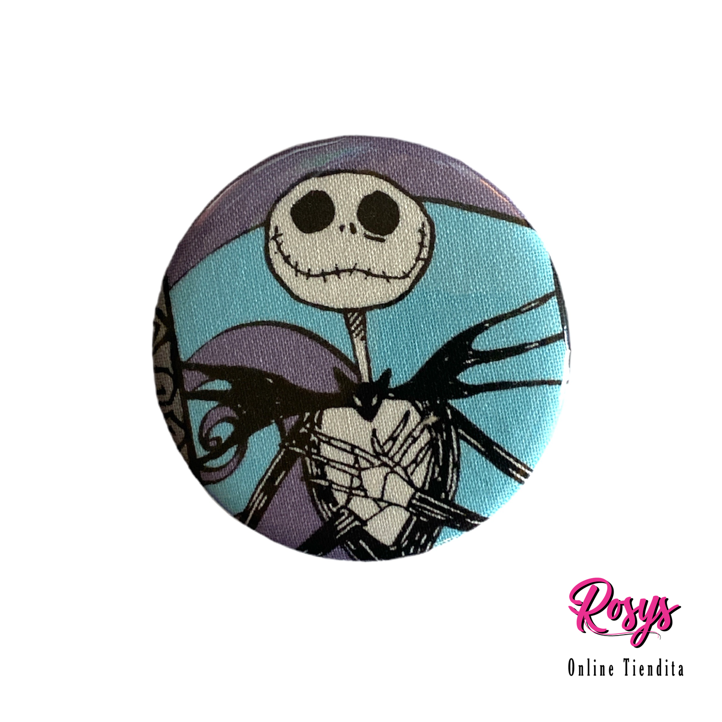 Jack Skellington & Family Pin Back Button | Buttons