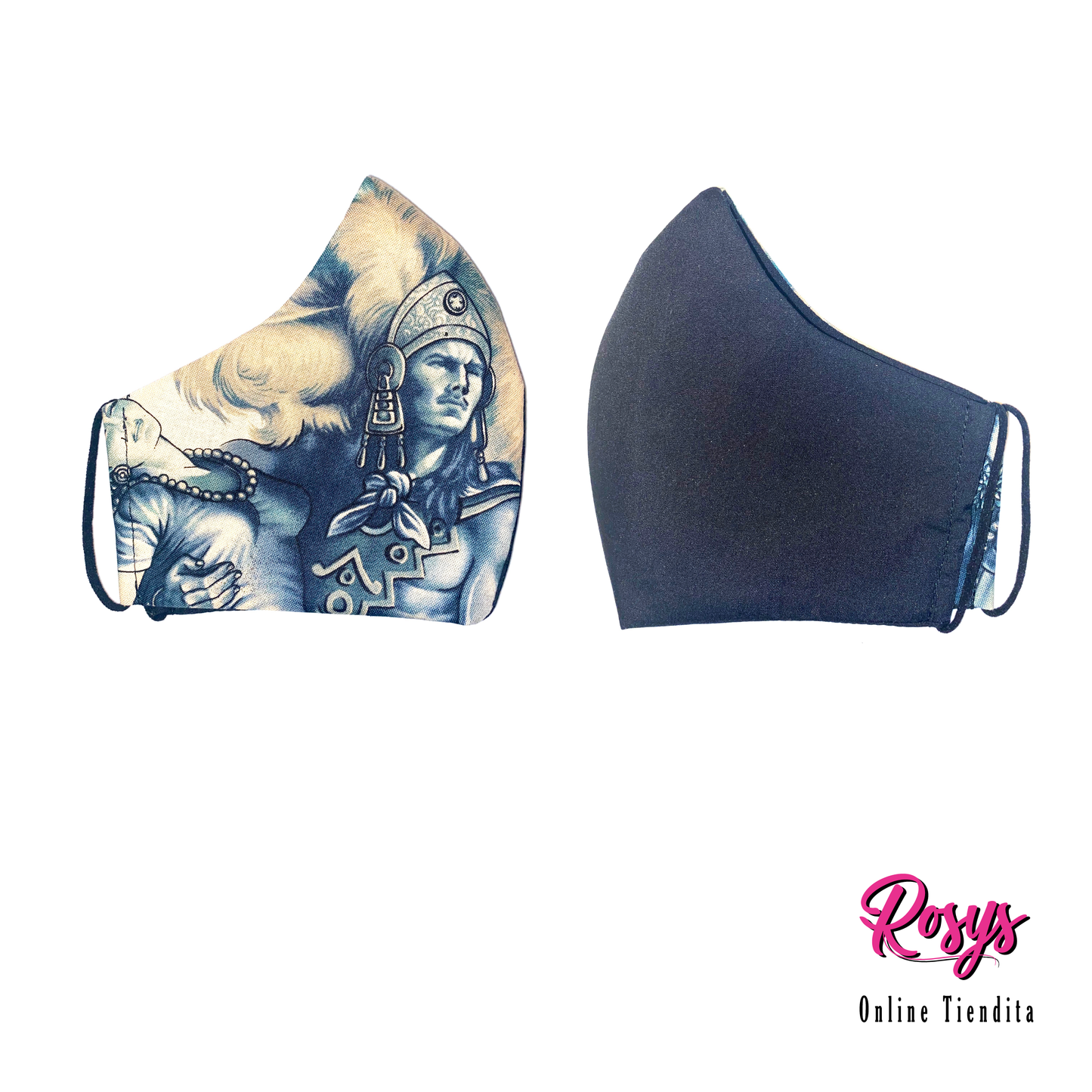 Aztec Queen Face Cover | Medium Elastic Ear Band Face Cover