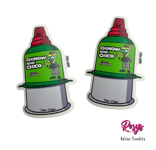 Chingon Desde Chico Stickers | 2 Pack