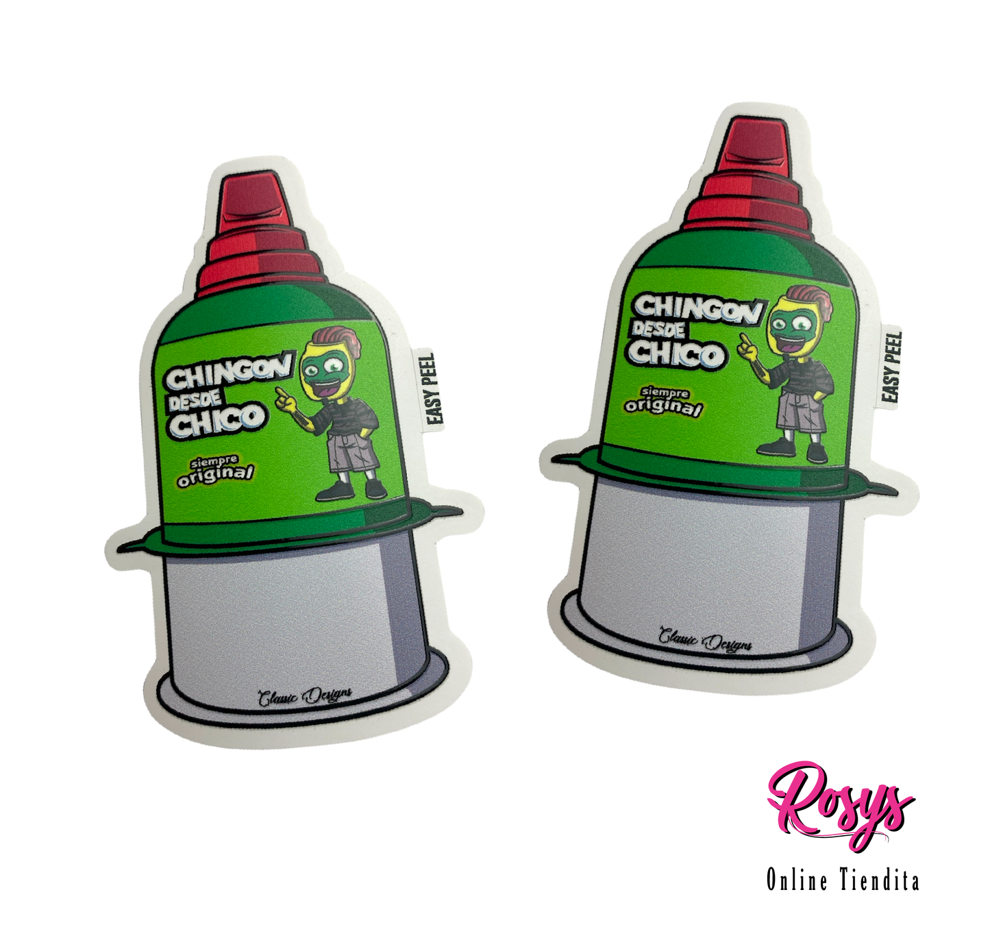 Chingon Desde Chico Stickers | 2 Pack