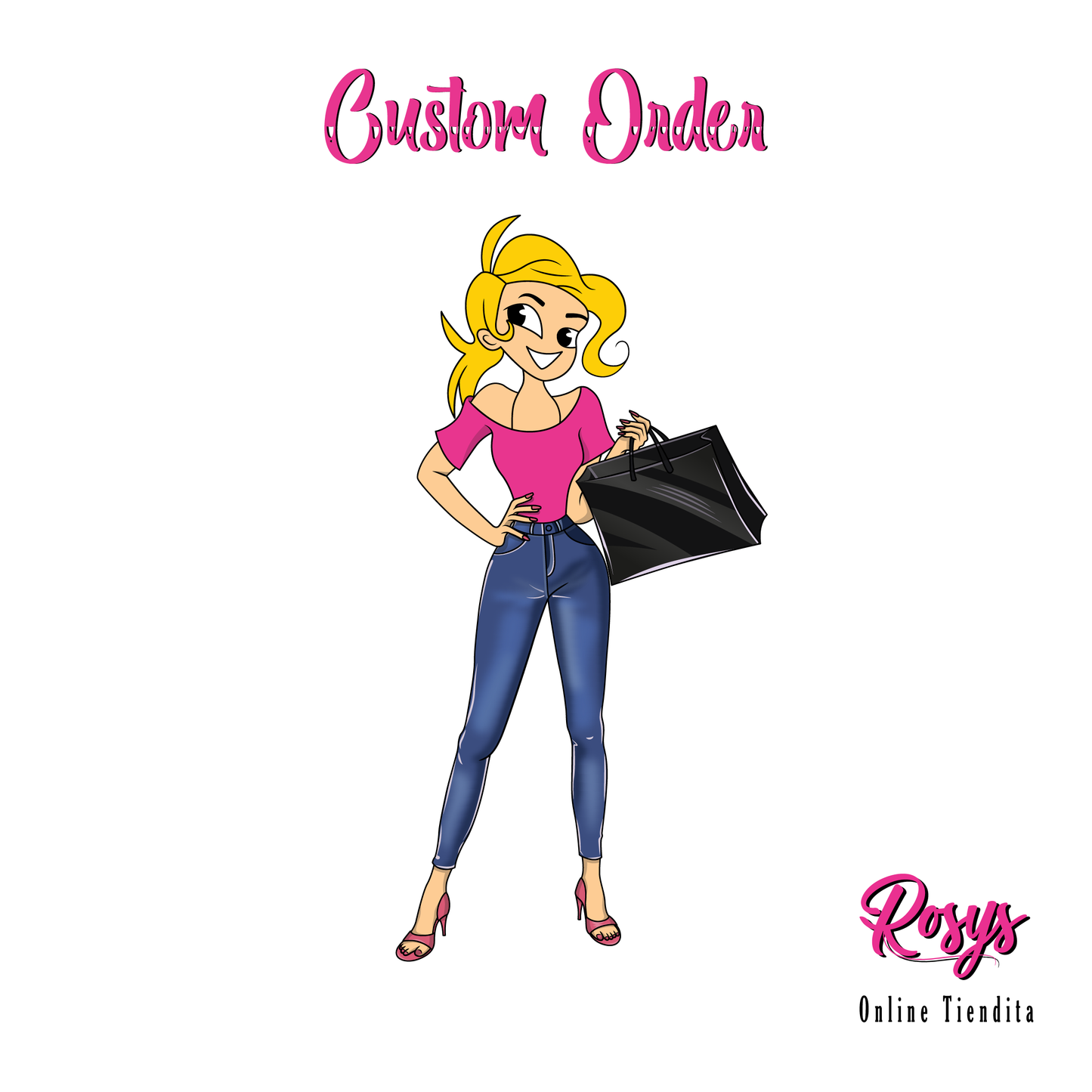 Favorite Mouse Cross Body Bag | Custom Order