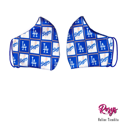 L.A. Dodgers Face Cover | Medium Elastic Ear Band Face Cover