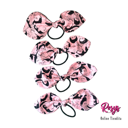 Frida Kahlo Hair Bow Ties | 4 Pack Hair Ties