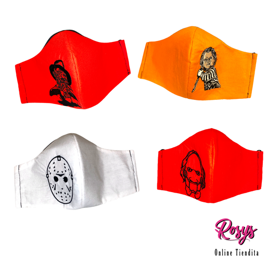 Friends of Horror Face Covers Bundle | 4 Pack