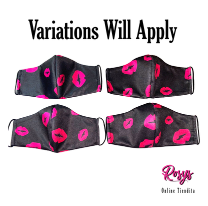 Sexy Lips Face Cover | Medium Elastic Ear Band Face Cover