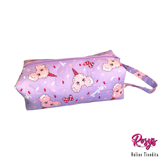 Snow Cones Travel Boxy Bags | Toiletry Bags