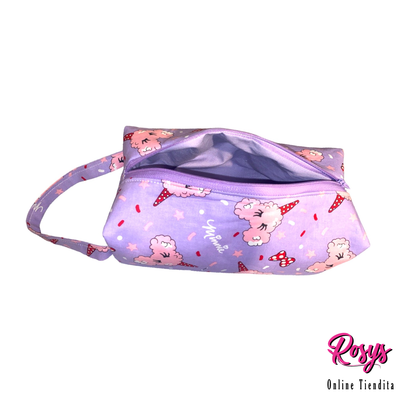 Snow Cones Travel Boxy Bags | Toiletry Bags