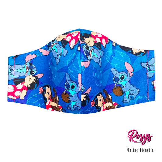 Stitch And I Face Cover | Medium Elastic Ear Band Face Cover
